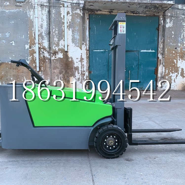 西丰县小型电动叉车1吨2吨步行站驾式电瓶堆高充电装卸车液压升降车铲车