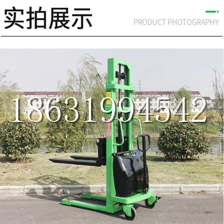 西丰县电动叉车堆高车液压铲车电瓶1吨2吨站驾步行式小型全自动叉车